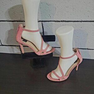 BUNDLE SALE!  WHITE HOUSE BLACK MARKET Pink Strappy Heels Sz 9M